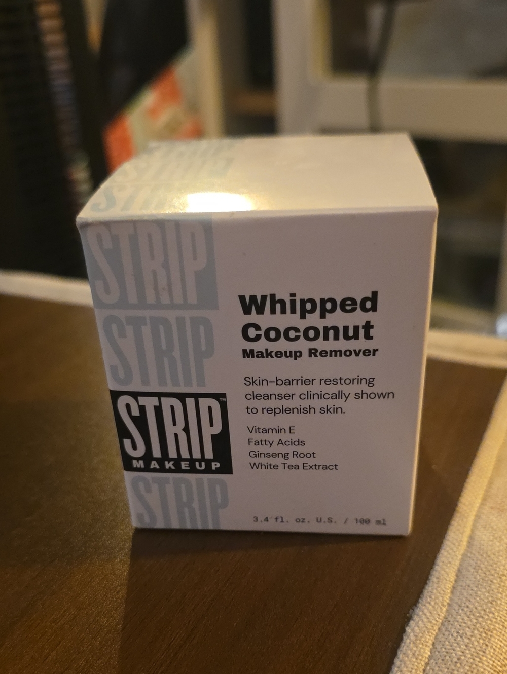 Strip Makeup Whipped Coconut Makeup Remover Cleanser Full Size NWT Clean Beauty